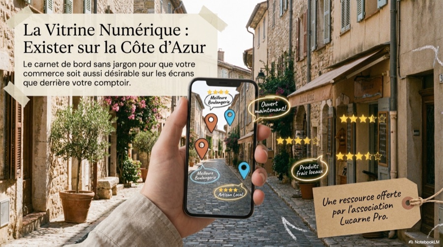Couverture — La Vitrine Numérique : exister sur la Côte d’Azur