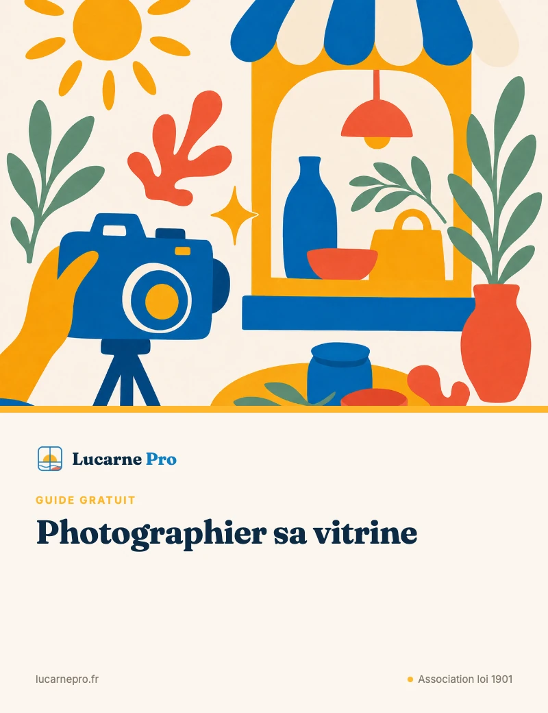 Photographier sa vitrine et ses produits au smartphone